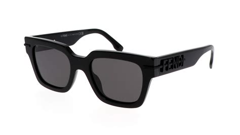 lunette fendi noir|Lunettes de soleil .